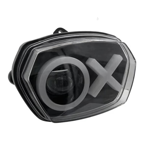 Motorcycle Headlight Daytime Running Light RGB Light Modified XO Headlight Lens Headlight Assembly for  Sprint 150