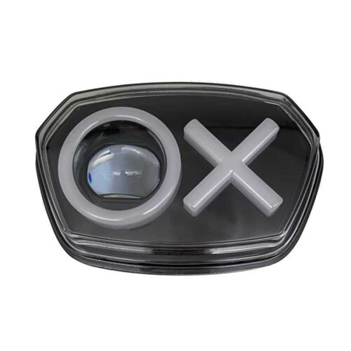Motorcycle Headlight Daytime Running Light RGB Light Modified XO Headlight Lens Headlight Assembly for  Sprint 150 1