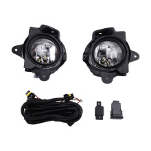 Car LED Front Bumper Fog Light Set for Hilux VIGO MK7 2012 2013 2014 2015 2016 with Wires Harness Kit