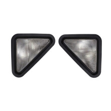 1 Pair Skid Steer Loader Light LED Headlight Assembly 6718043 6718042 for  S100 S130 S150 S160 S175 S185 S205