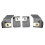 Headlight Repair Kit Headlight Claw Headlight Bracket Fixed Corner for  Model Y 2021-2024 Welded Edition 3