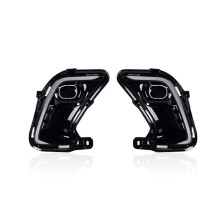 Daytime Running Lights for Grand Highlander 2024 2025 Fog Light Dynamic Turn Signal Lamp Two-Colors Driving Light