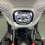 Motorcycle Accessories Headlight Trim Panel for  Street Glide 2023-2025 Silver 5