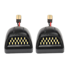 2Pcs Car LED License Plate Lights for Silverado 1500 2500 3500 Avalanche Tahoe Sierra Car Accessories