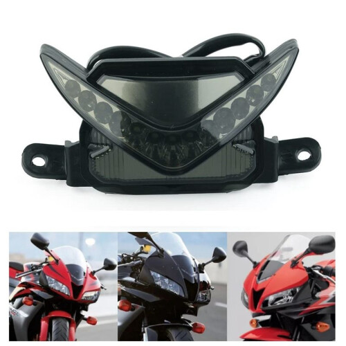 Upgraded Motorcycle Front Upper Headlight for  CBR600RR 2007-2011  Lights  Indicator Smoked 2