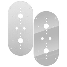 2xPlaca de Montagem de Luz de Melancia, Placa de Luz de Cúpula acima da Porta para Caminhão Comercial 359 379 389 W900L