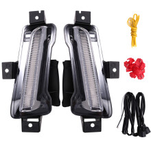 Fog Lights White Daytime Running Light Yellow Turn Signal for Chevy Camaro ZL1 1LT 2016 2017 2018 2019