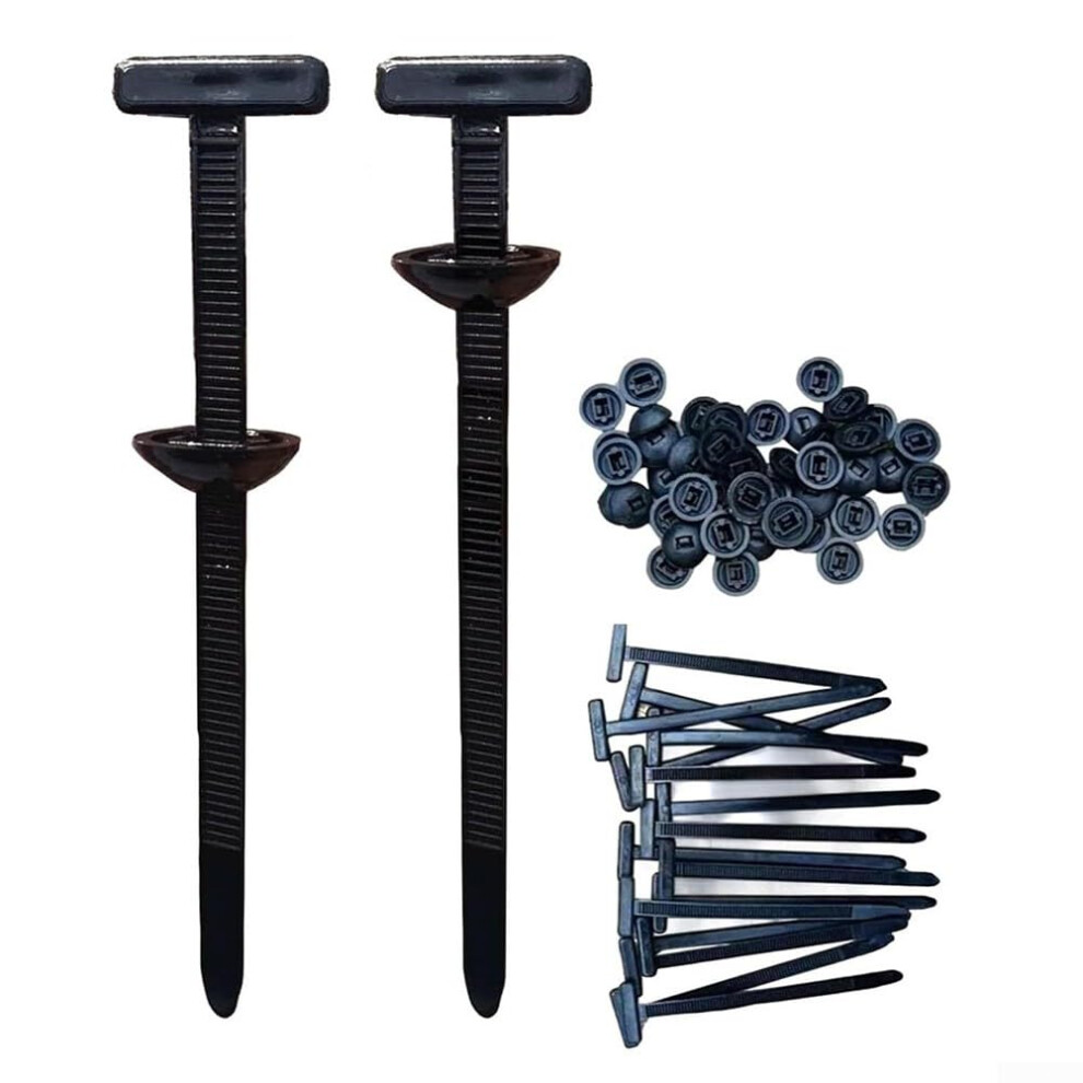 Heavy Duty Nylon Cable Ties 100Pcs Self Locking Zip Ties For Automotive And Wire Management 9174973172437