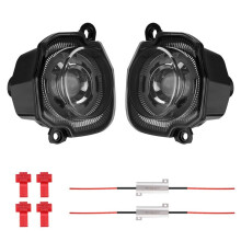 For Jimny JB64 JB74 2018+ Car White and Yellow Daytime Running Lights Front Face Turn Signal Lights