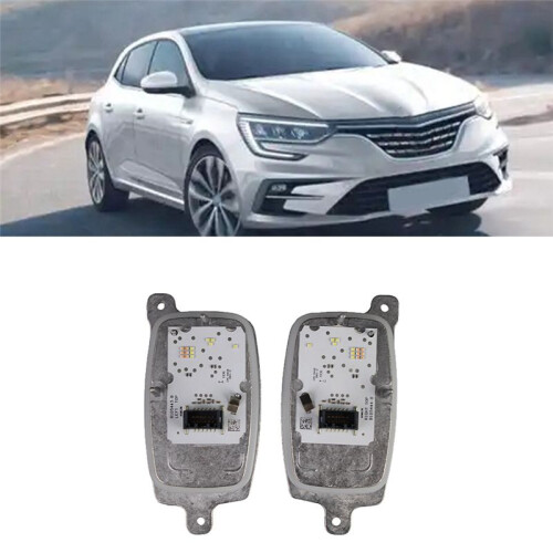 1Pair Front Headlight LED Module for  Megane IV  2017-2020 B105443-B B105444-B Daytime Running Light Source 1