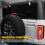 Car Tailgate Hinge Light High-Mounted Brake Light Reverse Light Warning Light for  Bronco 2021-2023 5
