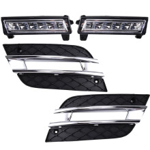 Car Front Bumper Grille LED DRL Daytime Running Light Fog Light for ML350 W164 ML300 ML320 A1649060151 1648802024