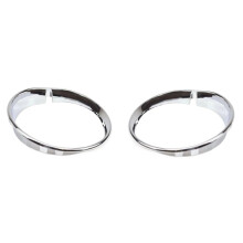 1 Pair Front Bumper Fog Light Trim Ring 51117405387 51117405388 for Cooper Countryman 2017-2020