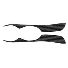1 Pair Car Headlight Eyelid Eyebrow Trim for IS200 IS300 RS200 Altezza 1998-2005 Car Accessories Black