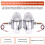 2 Feux Pastèque à 34 LED à Double Révolution pour Éclairage sur Pied Double Face, Clignotants pour Semi-Remorques 2
