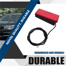 12v Car Rear Diffuser Spoiler LED Brake Lights Bumper Cover Lamp for for for Body Kits Accessories