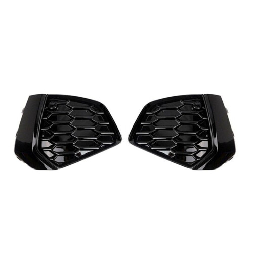 Front Bumper Fog Light Grille Cover 8YG807671A 8YG807672A for  S3 A3 Sline 2021-2023 Accessories
