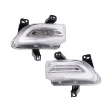 For  Renegade 2015-2018 Front Bumper LED DRL Daytime Running Light Assembly with Turn Signal Driving Fog Lamp