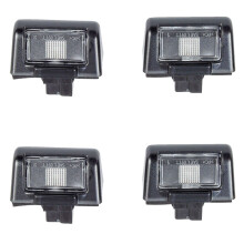 4Pcs License Plate Tag Light Car Rear License Plate Light for Transit MK5 MK6 MK7 86VB-13550-AC