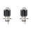 2X H4 LED Spotlight Small Light Bulb LED Motorcycle Modified Headlight Integrated Two-Color Headlight Accessories 1