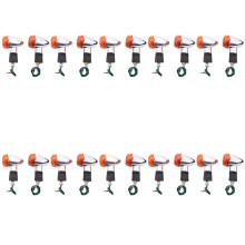 Motorcycle Turn Signals Bullet-Front Rear Lights for Custom Bobber Chopper (20Pcs)