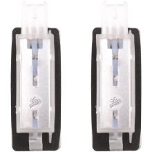 4X Car LED License Plate Light for Dacia Duster 10-15