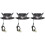 3X Motorcycle Front Upper LED Headlight Bulb for  CBR 600 RR 2007-2012 1