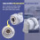 4X for 3-Series E46 323I 328I 330Ci Low  Halogen Headlight Bulb Socket 63128380206 2