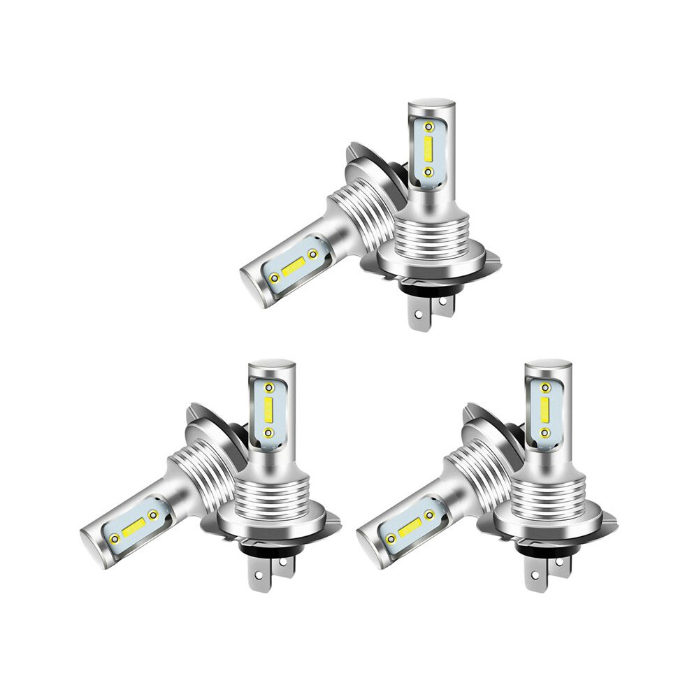 6X H7 Led Head 6000K Super 110W 8000Lm Head Kit Fog Bulbs Kit High Low White/Light 4713696741244