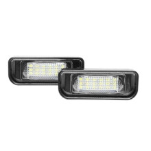 4Pcs Blanc LED Numéro Plaque D'Immatriculation Lampe de Lumière pour W220 S Classe 1999-2005