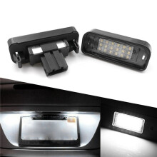 4Pcs White LED Number License Plate Light Lamp for   W220 S Class 1999-2005