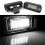 4Pcs White LED Number License Plate Light Lamp for   W220 S Class 1999-2005 5