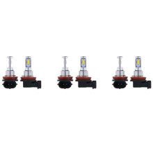6X H11 H8 H16 80W 4000LM 3000K Yellow Tech LED Fog Lights Conversion Bulbs Kit