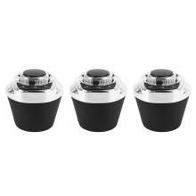 3X Universal Auto Kabellos Lenkrad Steuer Taste mit LED Licht 8 Tasten Funktionen für Auto Android Navi Spieler Auto