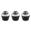 3X Universal Car Wireless Steering Wheel Control Button with LED Light 8-Key Functions for Car Android Navi Player Auto 1