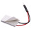 2X Auto Super Bright White 18 COB LED Light Bulb Panel + T10 Festoon Adapters 3