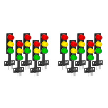 10x LED Verkeerslicht Module Creatief DIY Verkeerslicht 3.3-5V Compatibel met voor