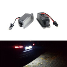 4X LED Number License Plate Light for FOCUS MK II FIESTA MK VII MONDEO MK IV S-MAX 2008-2019