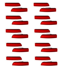 20X Car LED Tail Light Parking Brake Rear Bumper Reflector Lamp for Avensis/Alphard Mki/Rav4 LED Tail Lights