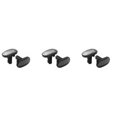 6X Amber LED Side Lights for Jimny JB74 JB64 2018- Turn Signal Indicator Light Replacement, Smoked