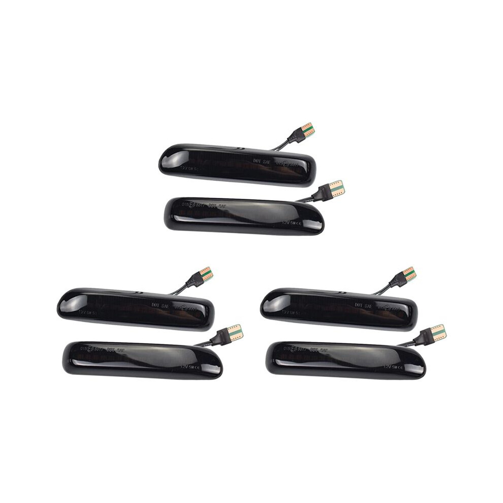 3X Car Smoked Led Dynamic Side Turn Signal Blinker For 3 Series E46 Coupe1997-2001 Light 6131797862183