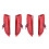 4x Car LED Brake Tail Light Rear Bumper Parking Warning Light Reflector Light for    2011-2012 1