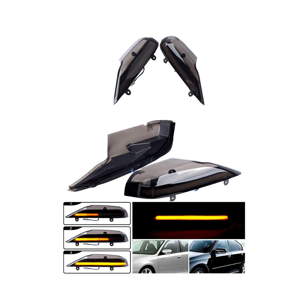 2X Car Led Dynamic Side Mirror Blinker Indicator For Outback Legacy 2003-2008 Turn Signal 84401Ag022 Light 4714120383276
