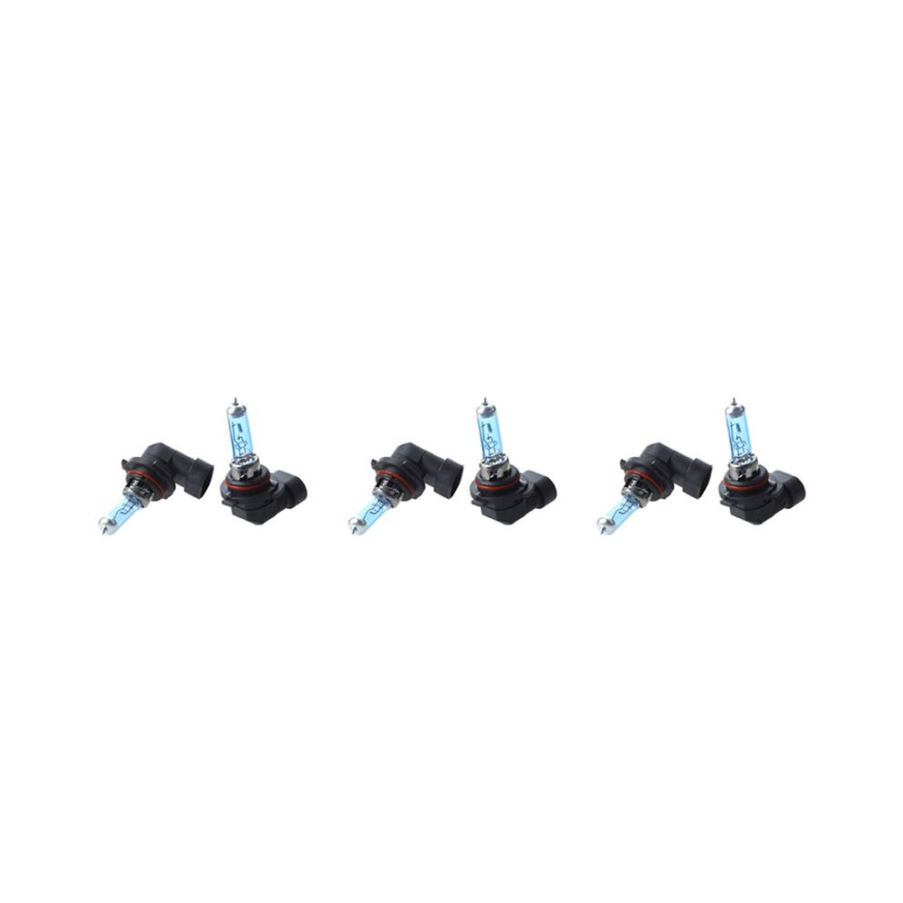 6 Pcs 9006 Hb4 6000K Xenon Halogen Head Lamp Bulbs 100W Light 4713045522661