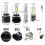 40-Delige H3 Super Heldere LED-Mist DRL-Gloeilampenset 6000K Wit 1
