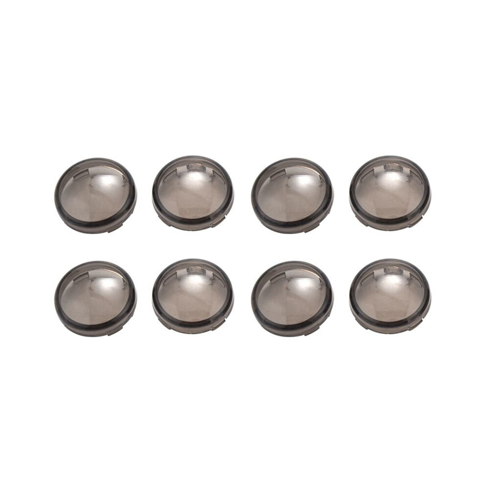 8Pcs For Turn Signal Indicator Lens Cover For Sportster 1200 Touring Dyna Softail Electra Road K Tea Light 4714089276268