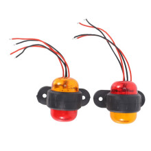 10Pcs Truck Trailer LED Lamps 24V Car Side Lights Warning Signal Side Light