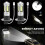 40-Delige H3 Super Heldere LED-Mist DRL-Gloeilampenset 6000K Wit 9