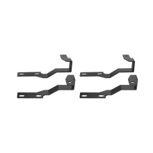 2X LED Light Pod Metal Hood Mount Bracket Kit/Ditch Hood Light Brackets for 2005-2015 Tacoma, Black