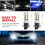 40-Delige H3 Super Heldere LED-Mist DRL-Gloeilampenset 6000K Wit 8
